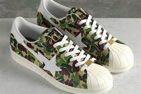 bape x adidas superstar 80s